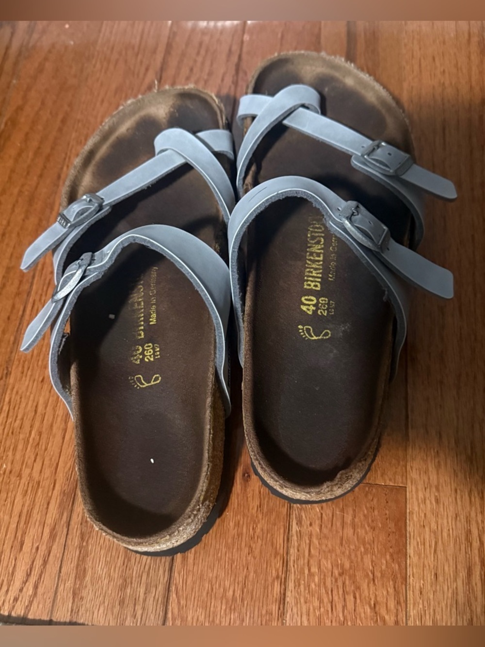 Birkenstock Women’s Mayari in Silver Size 40 - Picture 2 of 12